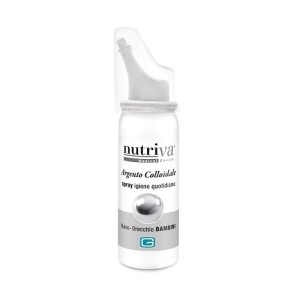 Nutriva argento colloidale naso/orecchie 30 ml