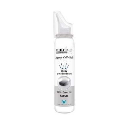 Nutriva argento colloidale naso/orecchie 100 ml Nutriva argento colloidale naso/orecchie 100 ml