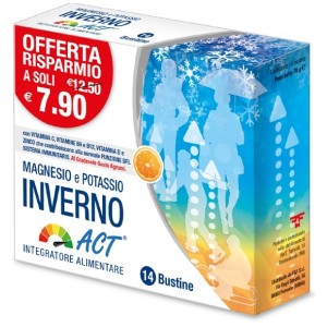 Magnesio e potassio inverno act 14 bustine