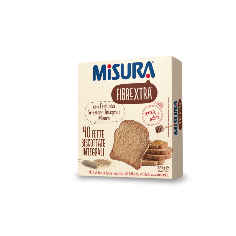 Misura fette fibre extra 100% integrali 320 g