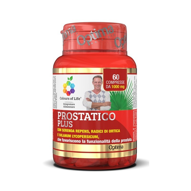 Colours of life prostatico plus 60 compresse 1000 mg