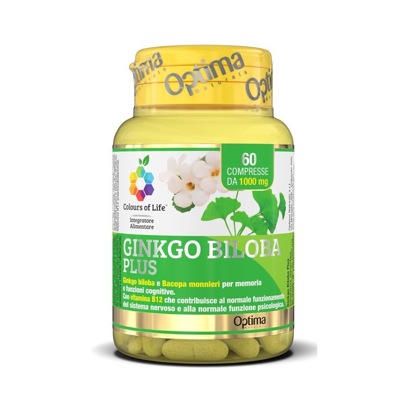 Colorus of life ginkgo biloba plus 60 compresse 1000 mg