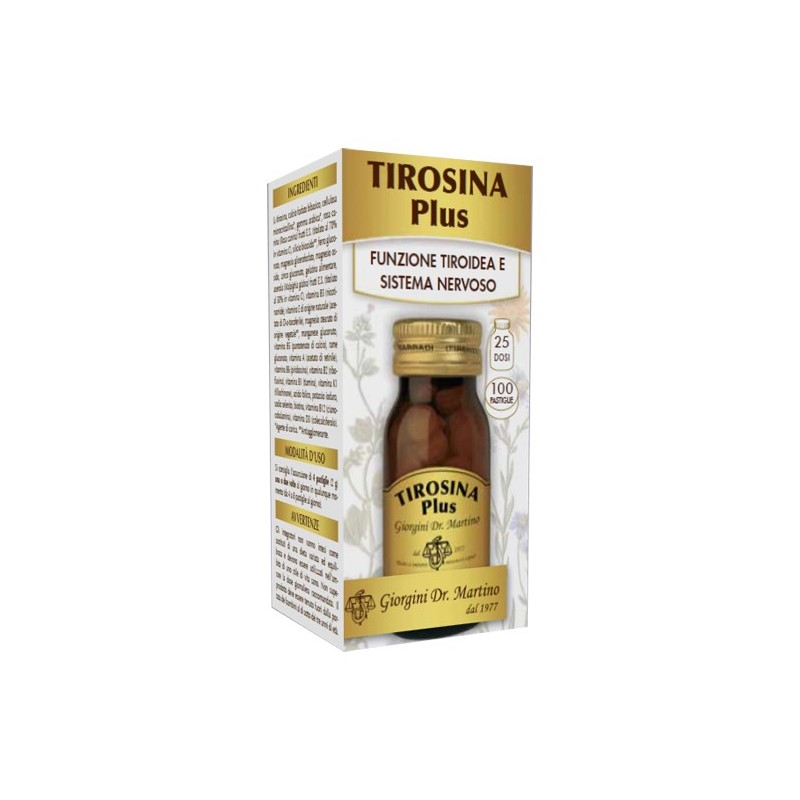 Tirosina plus 100 pastiglie