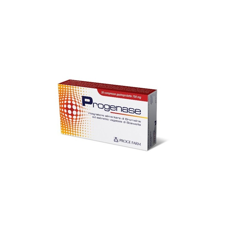 Progenase 20 compresse gastroprotette