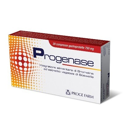 Progenase 20 compresse gastroprotette