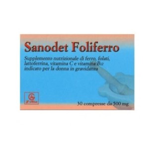 Sanodet foliferro 30 compresse