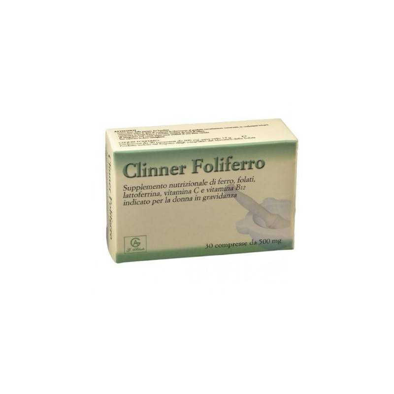 Clinner foliferro 30 compresse