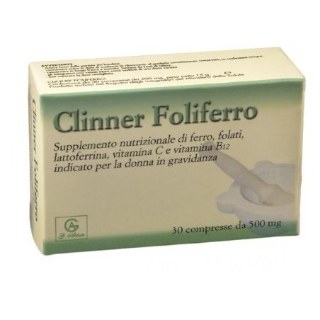 Clinner foliferro 30 compresse