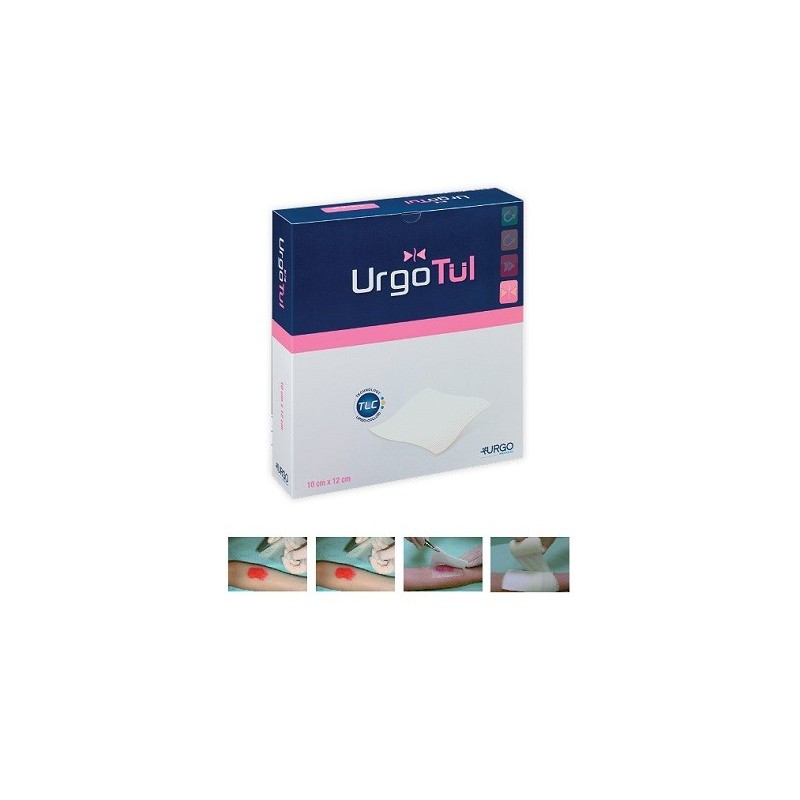 Medicazione sterile urgotul 10x12 cm 3 pezzi
