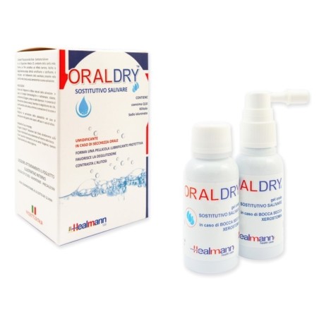 Oraldry sostitutivo salivare 2 pezzi da 30 ml