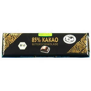 Rapunzel cioccolato extra fondente 85% 20 g