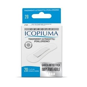 Cerotto icopiuma trasparente medio 20 pezzi