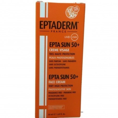 Epta sun 50+ crema viso 50 ml