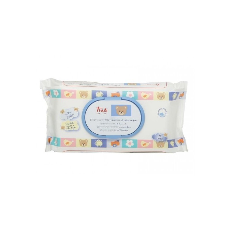 Trudi baby care salvietta multilingua 72 pezzi Trudi baby care salvietta multilingua 72 pezzi