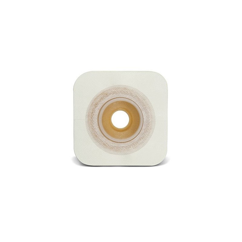 Placca convessa natura+ pretagliata 22 mm flangia 45 mm durahesive e cerotto microporoso 5 pezzi Placca convessa natura+ pretagliata 22 mm flangia 45 mm durahesive e cerotto microporoso 5 pezzi