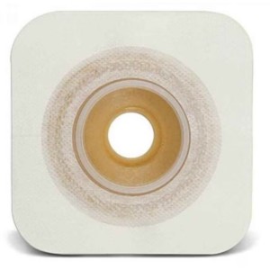 Placca convessa natura+ pretagliata 25 mm flangia 45 mm durahesive e cerotto microporoso 5 pezzi