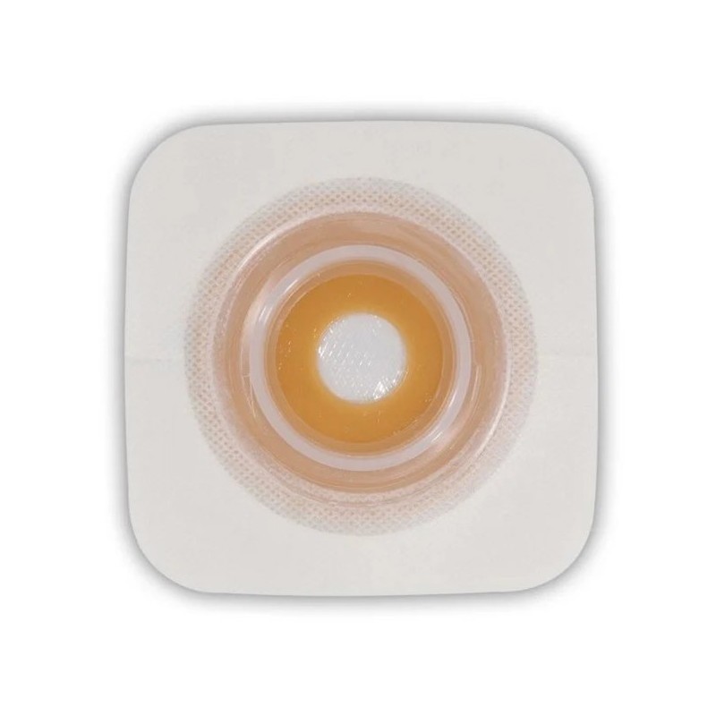 Placca natura+ piana modellabile flessibile natura+ 33-45mmflangia 57mm 5 pezzi con cerotto idrocolloidale