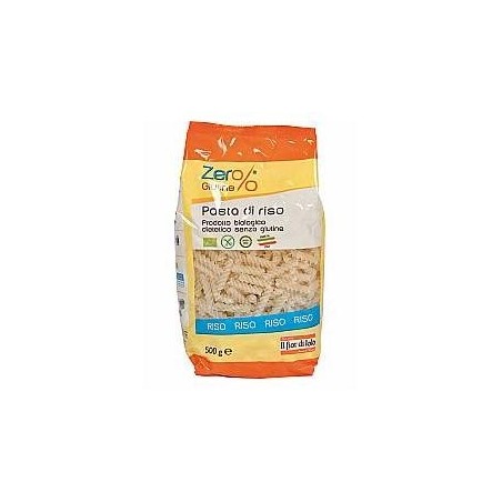 Zero% glutine pasta riso fusilli senza glutine bio 500 g