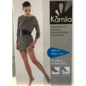 Kamila autoreggente up 140 denari maglia rete nero 3