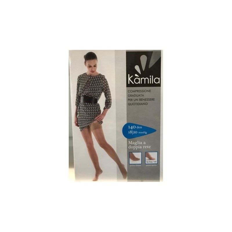 Kamila autoreggente up 140 denari maglia rete nero 5