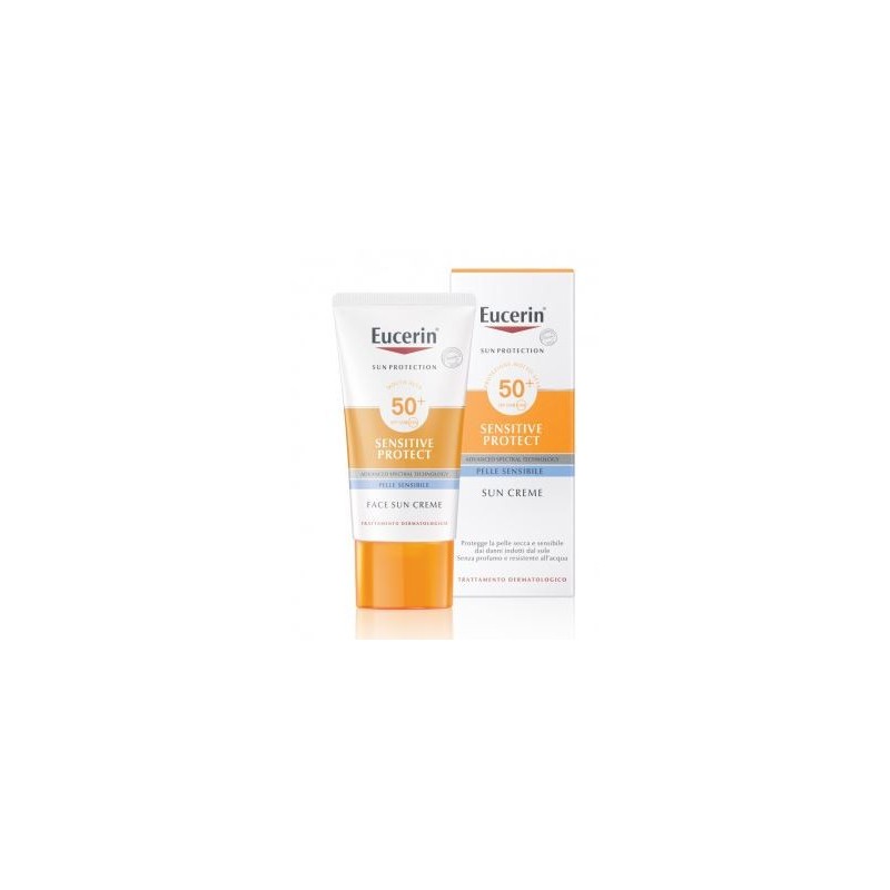 Eucerin sun viso crema spf50+ 50 ml