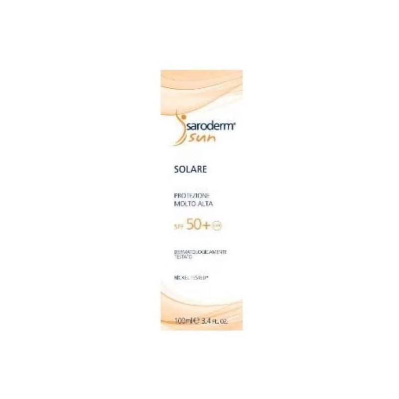 Saroderm sun crema solare 50+ 100 ml