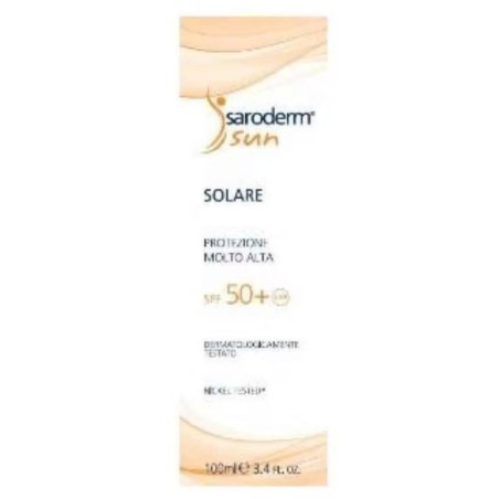 Saroderm sun crema solare 50+ 100 ml