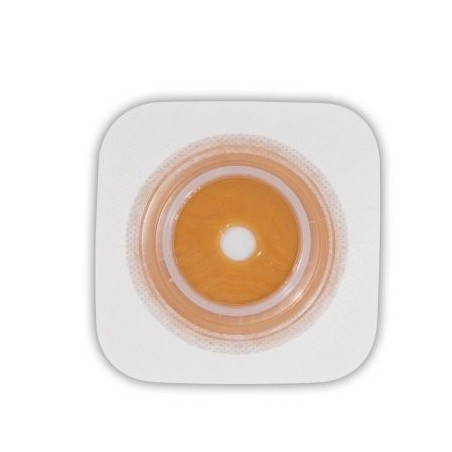 Placca natura+ protezione totale in stomahesive flangia 100mm 5 pezzi