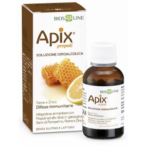 Apix propoli soluzione idroalcolica 30 ml biosline