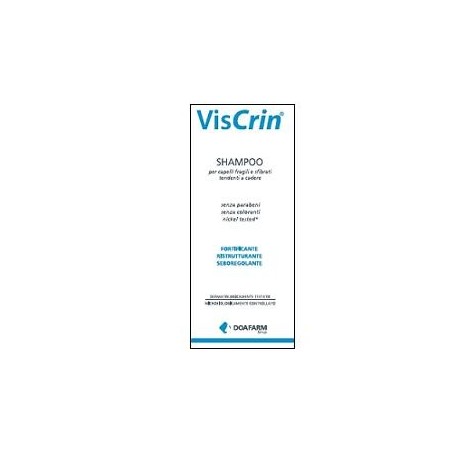 Viscrin shampoo capelli fragili e sfibrati tendenti a cadere200 ml
