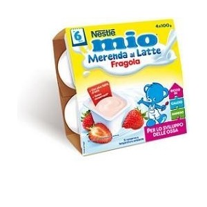 Mio merenda fragola 4 x 100 g