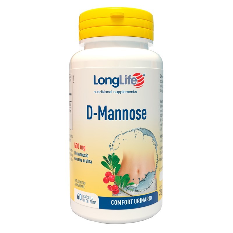 Longlife d-mannose 60 capsule