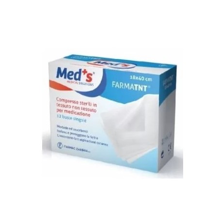 Garza compressa meds tessuto non tessuto 10x10cm 100 pezzi