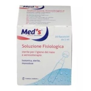 Soluzione fisiologica meds 20 flaconcini da 5 ml