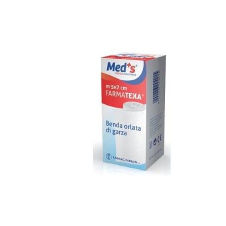 Benda meds farmatexa auricolare orlata 12/8 cm1x5m