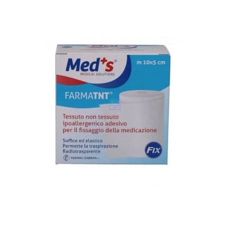 Cerotto meds tessuto non tessuto fix ipoallergenico adesivo1000x5 cm