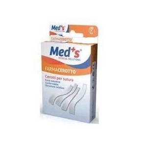 Cerotto meds per sutura 4x76 mm 8 pezzi