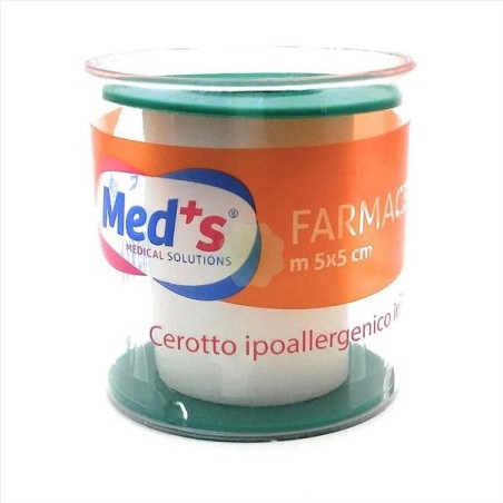 Cerotto meds ipoallergenico seta 500x5 cm