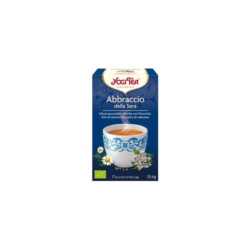 Yogi tea abbraccio della sera 17 filtri astuccio 30,60 g Yogi tea abbraccio della sera 17 filtri astuccio 30,60 g