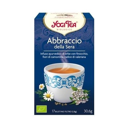 Yogi tea abbraccio della sera 17 filtri astuccio 30,60 g Yogi tea abbraccio della sera 17 filtri astuccio 30,60 g