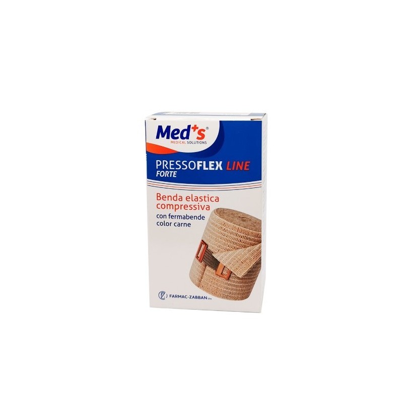 Benda elastica a compressione forte pressoflex altezza 10cmlunghezza in estensione 7m con astuccio