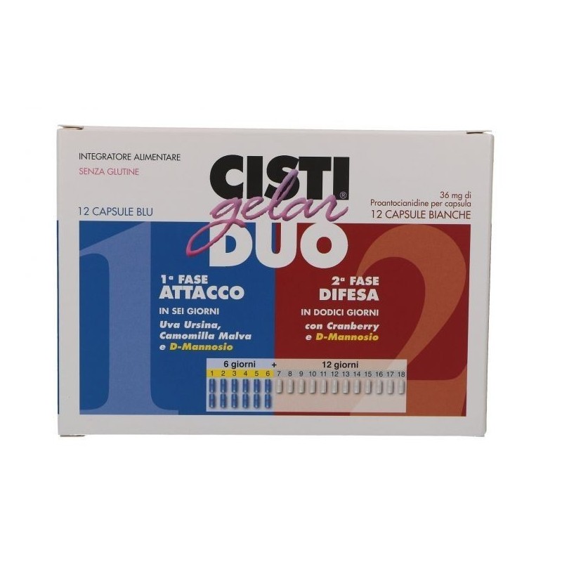 Cistigelar duo 24 capsule 13,68 g
