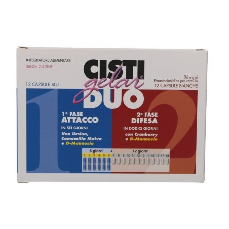 Cistigelar duo 24 capsule 13,68 g