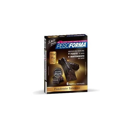 Pesoforma barretta double dark 6 pasti 12 x 31 g