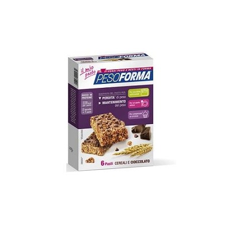 Pesoforma barretta cereali/cioccolato 12 x 31 g