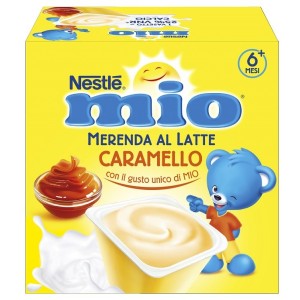 Mio merenda caramel 4 x 100 g