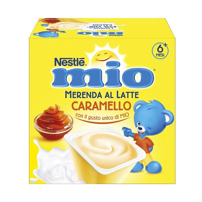 Mio merenda caramel 4 x 100 g