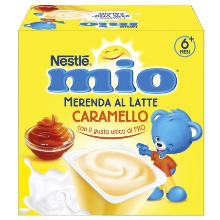Mio merenda caramel 4 x 100 g