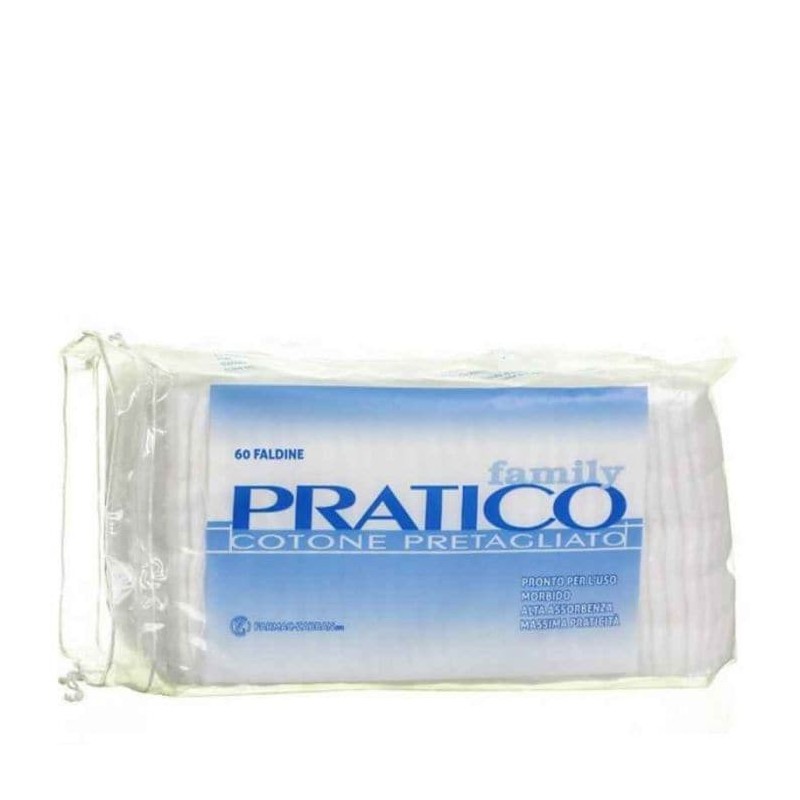 Cotone pretagliato family 10x10cm 60 pezzi