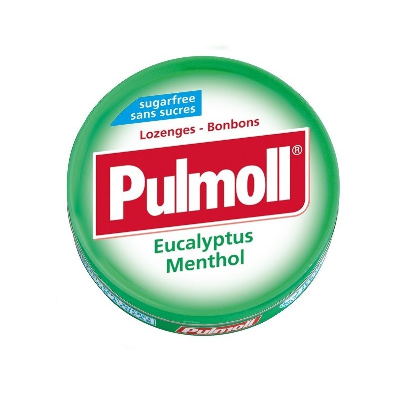 Pulmoll eucalyptus menthol senza zucchero 45 g